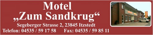 Motel zum Sandkrug (Telefon: 04535-591758)